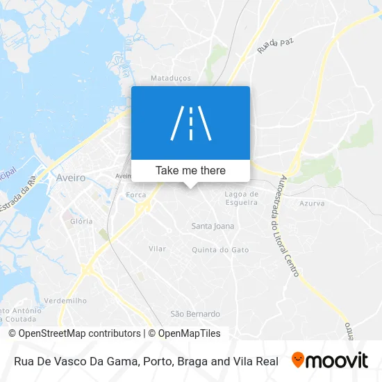 Rua De Vasco Da Gama map
