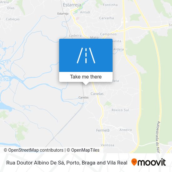 Rua Doutor Albino De Sá mapa