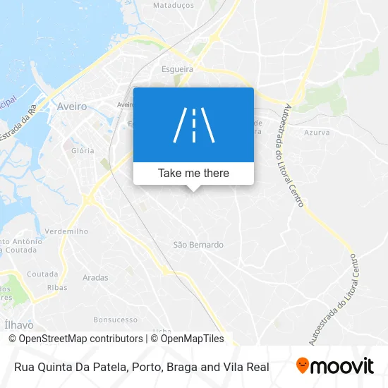 Rua Quinta Da Patela map