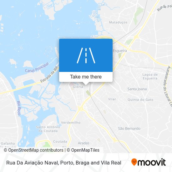 Rua Da Aviação Naval map