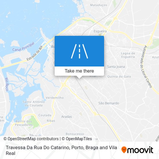 Travessa Da Rua Do Catarino mapa