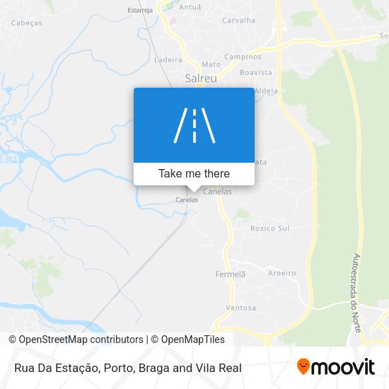 Rua Da Estação map