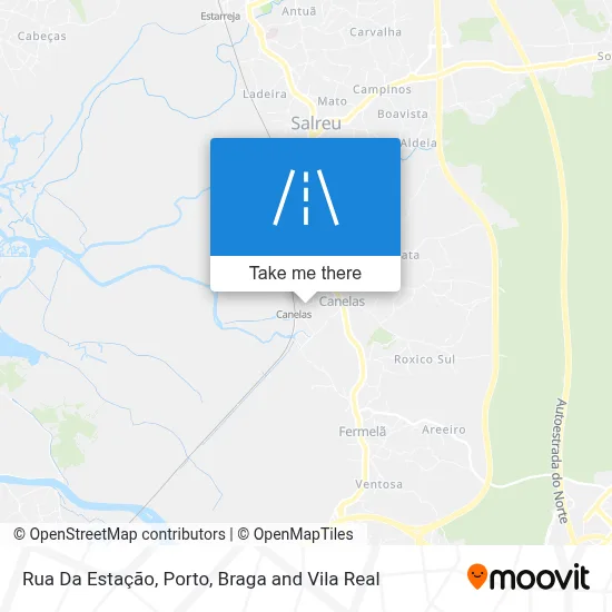 Rua Da Estação map