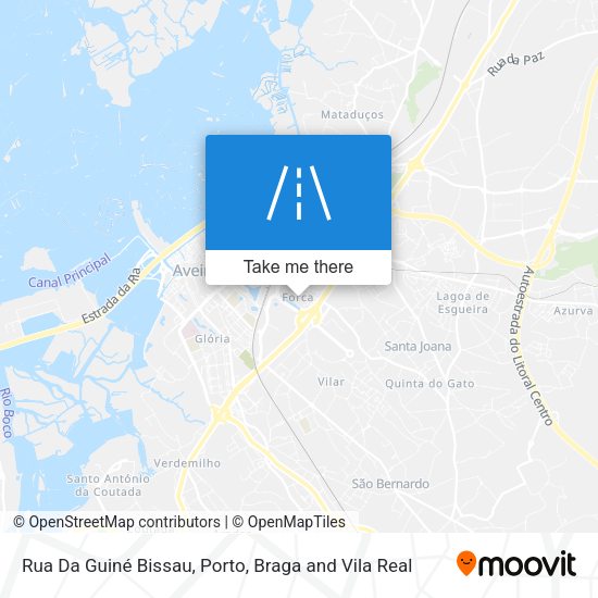 Rua Da Guiné Bissau map