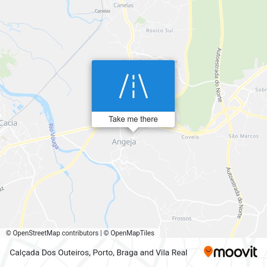 Calçada Dos Outeiros map