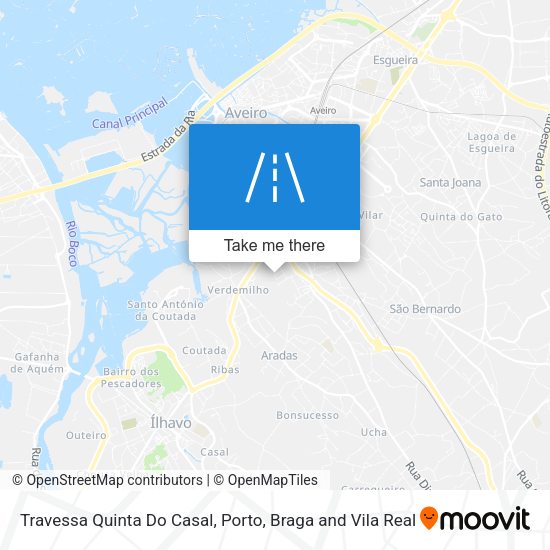 Travessa Quinta Do Casal mapa