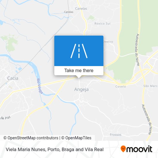 Viela Maria Nunes mapa