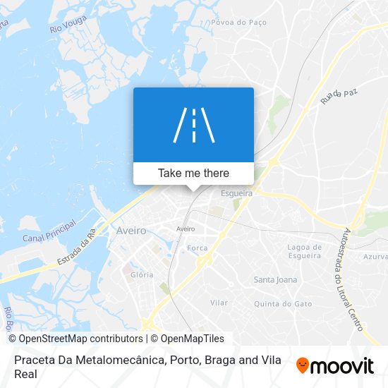Praceta Da Metalomecânica map
