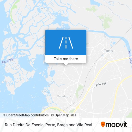 Rua Direita Da Escola mapa
