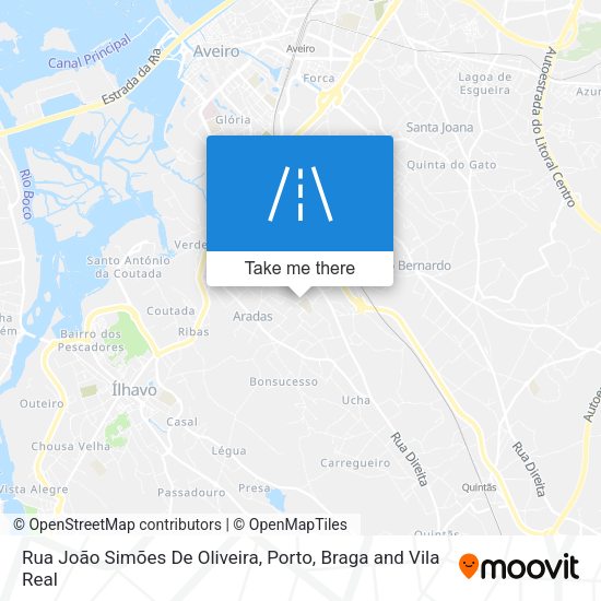 Rua João Simões De Oliveira mapa