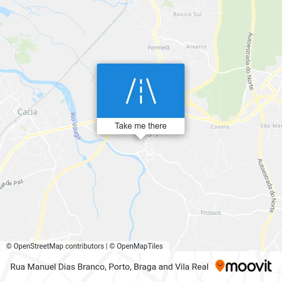 Rua Manuel Dias Branco map