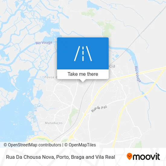 Rua Da Chousa Nova map
