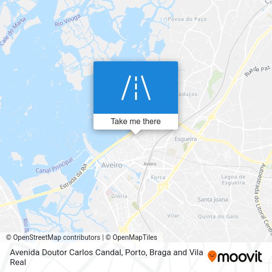 Avenida Doutor Carlos Candal map