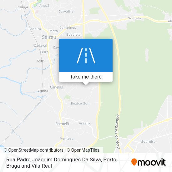Rua Padre Joaquim Domingues Da Silva mapa