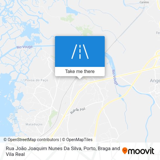 Rua João Joaquim Nunes Da Silva map