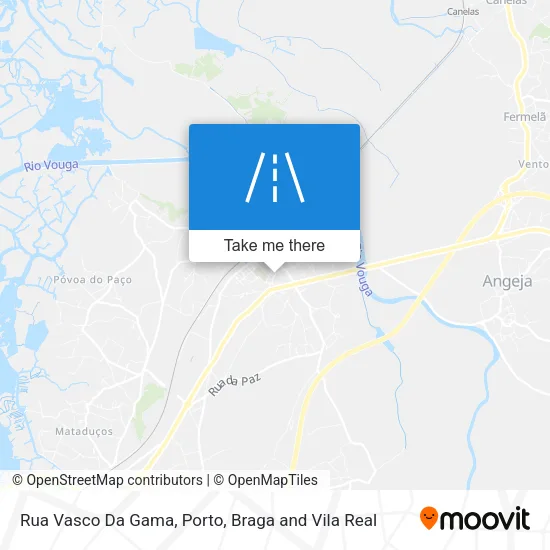 Rua Vasco Da Gama map