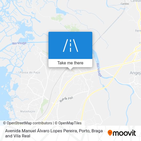 Avenida Manuel Álvaro Lopes Pereira mapa