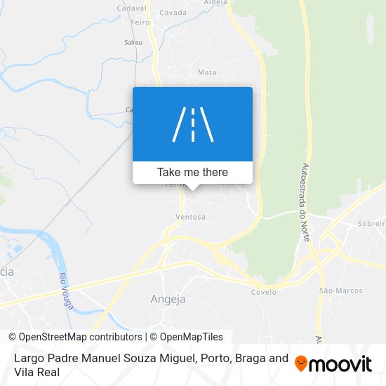 Largo Padre Manuel Souza Miguel map