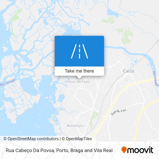 Rua Cabeço Da Povoa map