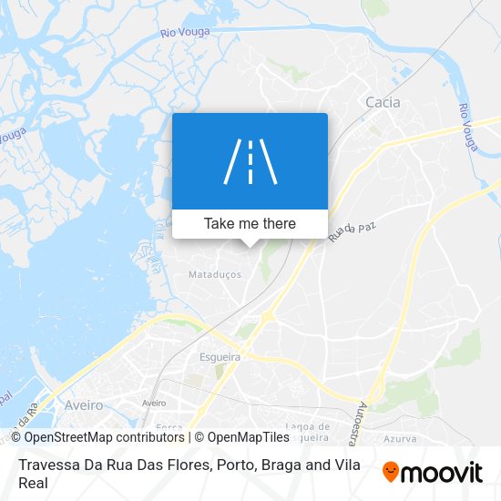 Travessa Da Rua Das Flores map