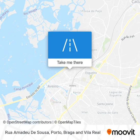 Rua Amadeu De Sousa map