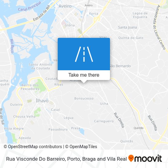 Rua Visconde Do Barreiro map