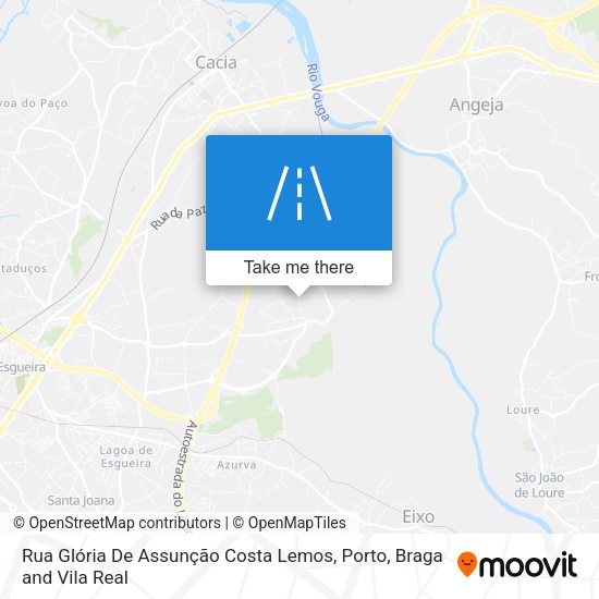 Rua Glória De Assunção Costa Lemos map