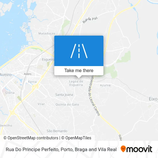 Rua Do Principe Perfeito map