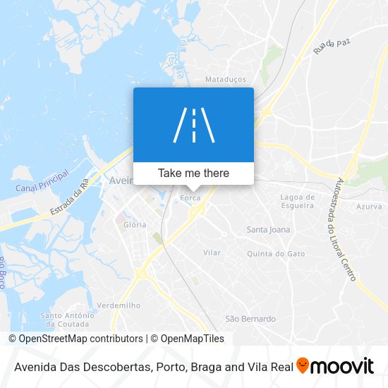 Avenida Das Descobertas map