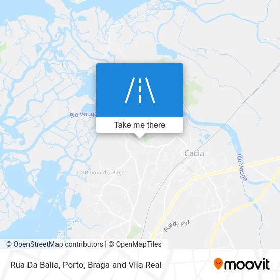 Rua Da Balia map