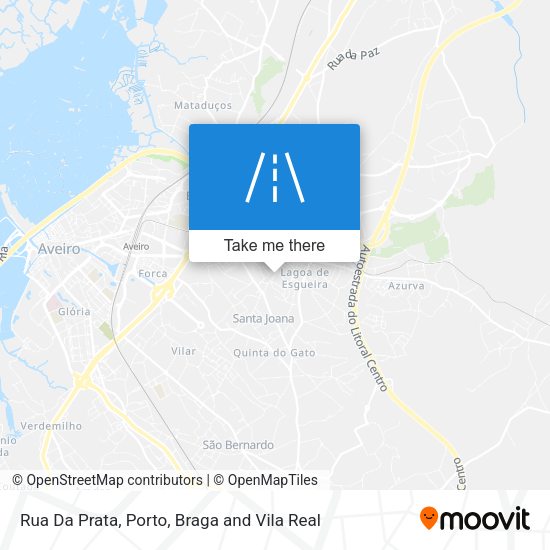 Rua Da Prata map