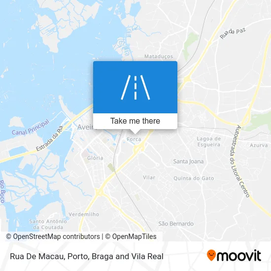 Rua De Macau map