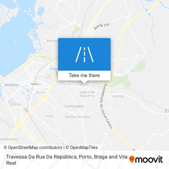 Travessa Da Rua Da República mapa