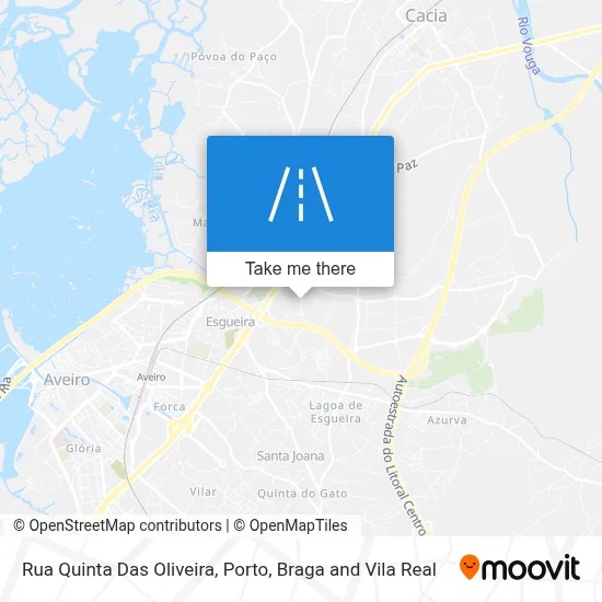 Rua Quinta Das Oliveira map
