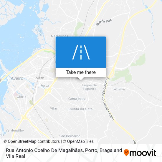 Rua António Coelho De Magalhães map