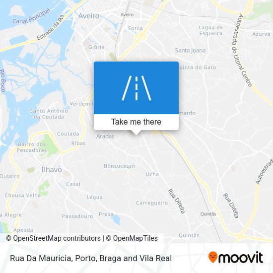 Rua Da Mauricia map