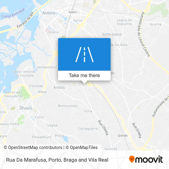 Rua Da Marafusa map