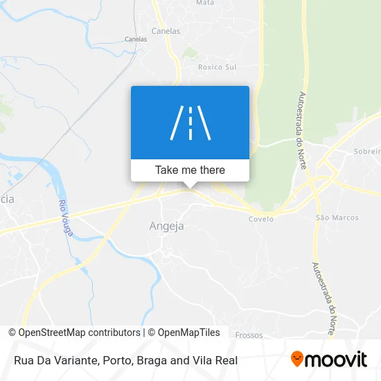 Rua Da Variante map