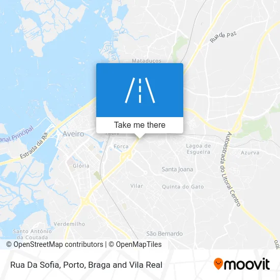 Rua Da Sofia map