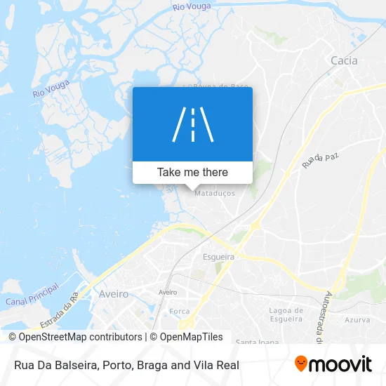 Rua Da Balseira map