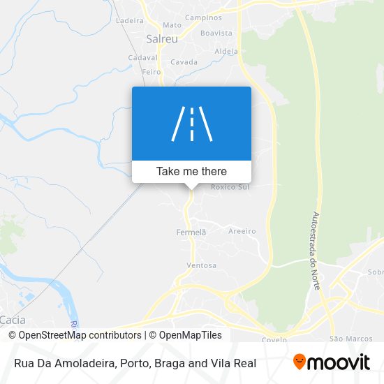 Rua Da Amoladeira map