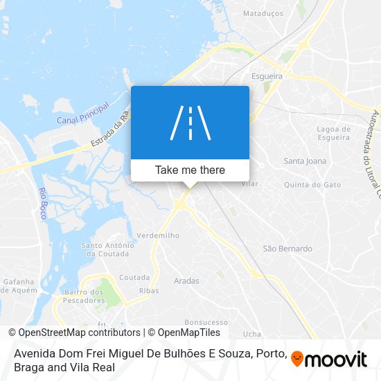 Avenida Dom Frei Miguel De Bulhões E Souza mapa
