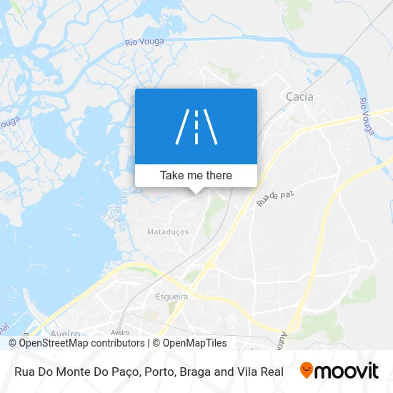 Rua Do Monte Do Paço map