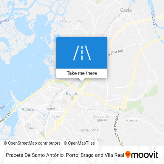 Praceta De Santo António mapa