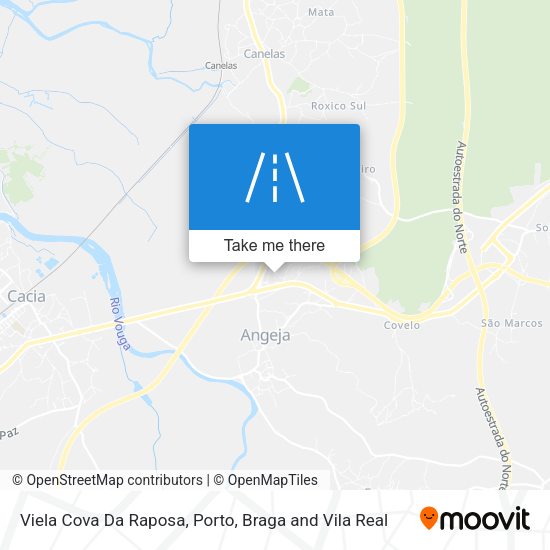 Viela Cova Da Raposa map