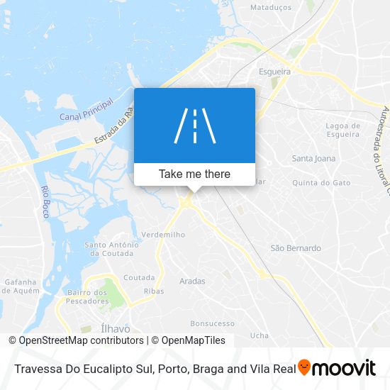 Travessa Do Eucalipto Sul mapa