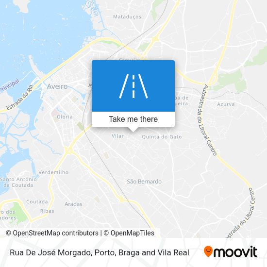 Rua De José Morgado map