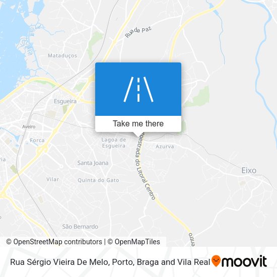 Rua Sérgio Vieira De Melo mapa