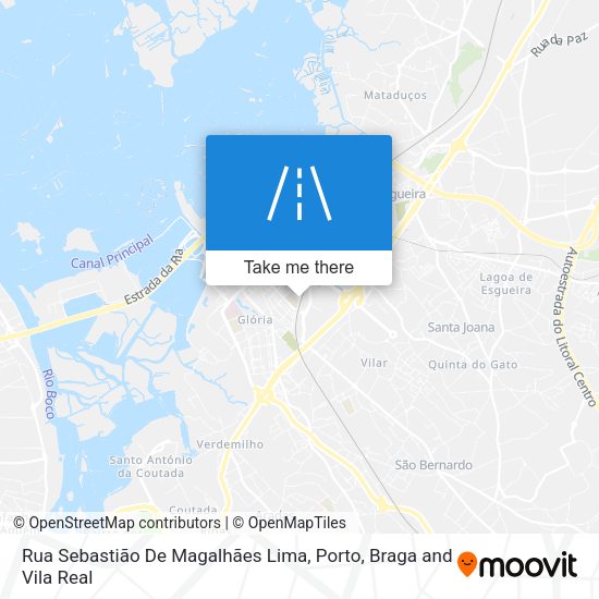 Rua Sebastião De Magalhães Lima map