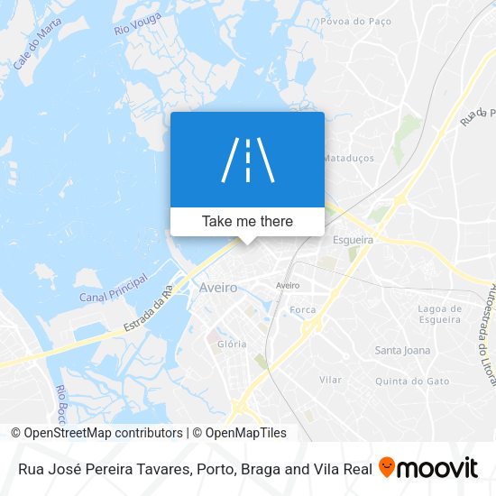 Rua José Pereira Tavares map